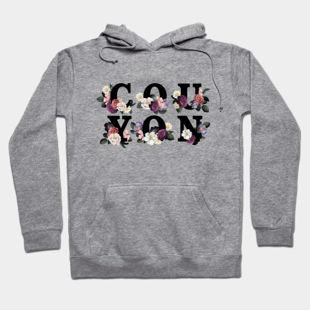 Couyon Ladies Hoodie by SCL1CocoDesigns